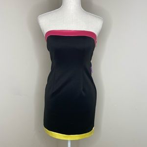 Minuet strapless party dress